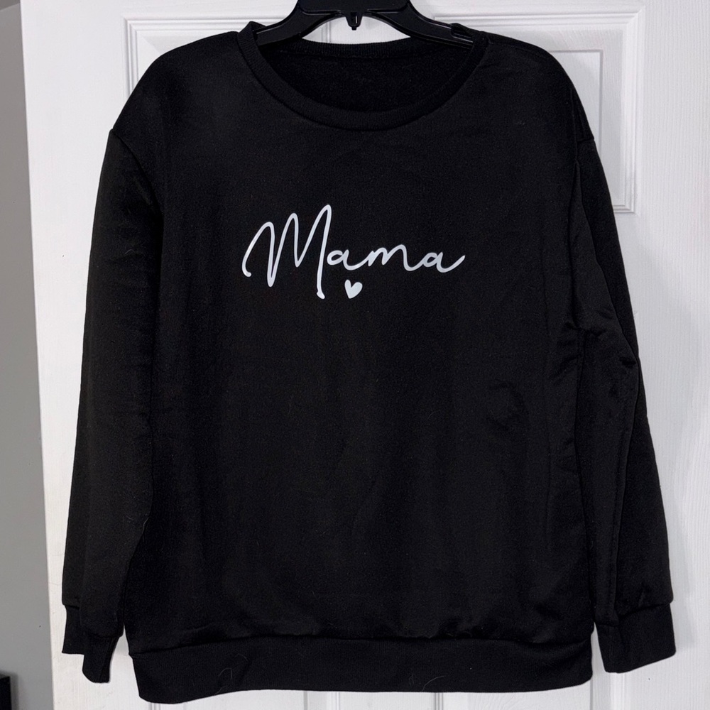 Black 'Mama' Sweatshirt
